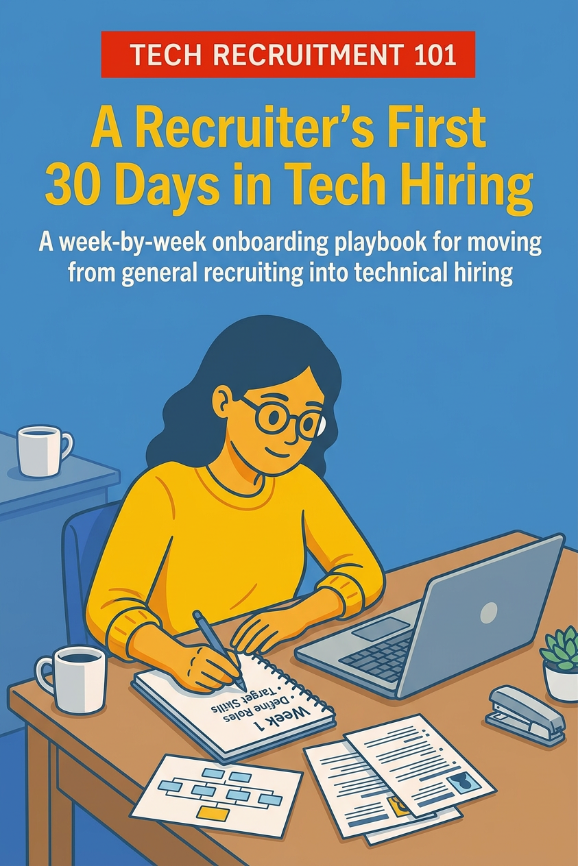 A Recruiter’s First 30 Days in Tech Hiring